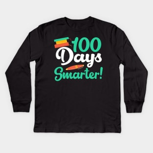 100 Days Of School Cute T-shirt Kids Long Sleeve T-Shirt